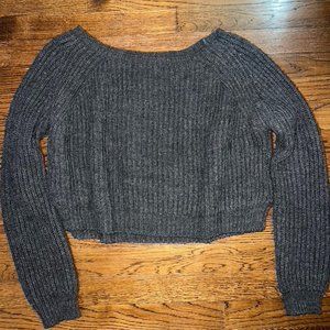 Brandy Melville Dark Gray Sweater